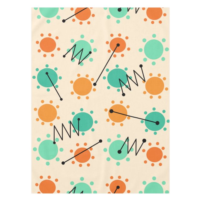 Nappe Soleil moderne du milieu du siècle (Devant)