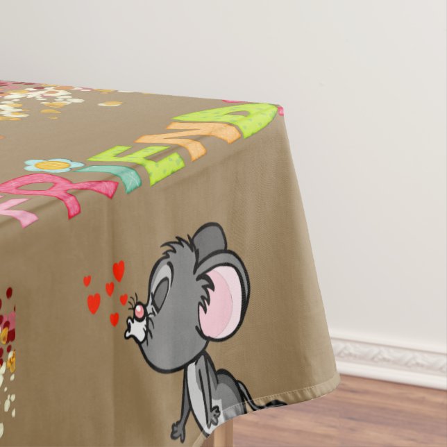 Nappe Souris des amis de la Saint-Valentin (In Situ)