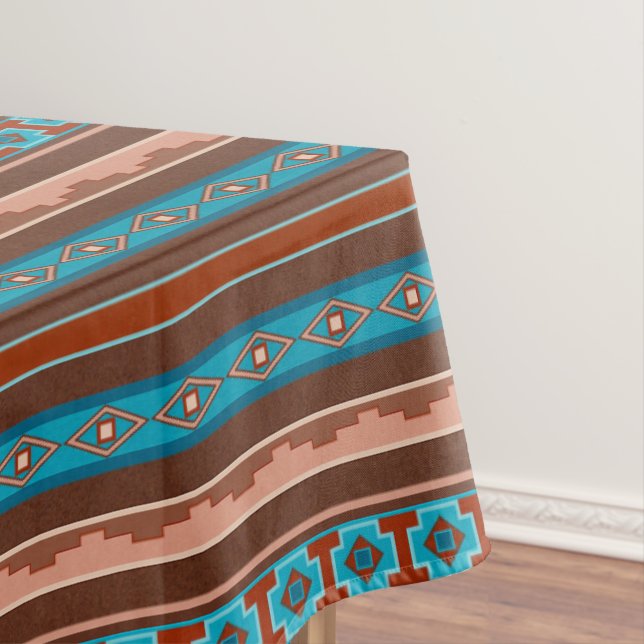 Nappe Southwest Style Geometric Cameron Gorge Design Lg (In Situ)