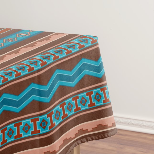 Nappe Southwest Style Geometric Cameron Gorge Design Md (In Situ)