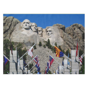 Nappe Souvenir photo personnalisable Mount Rushmore