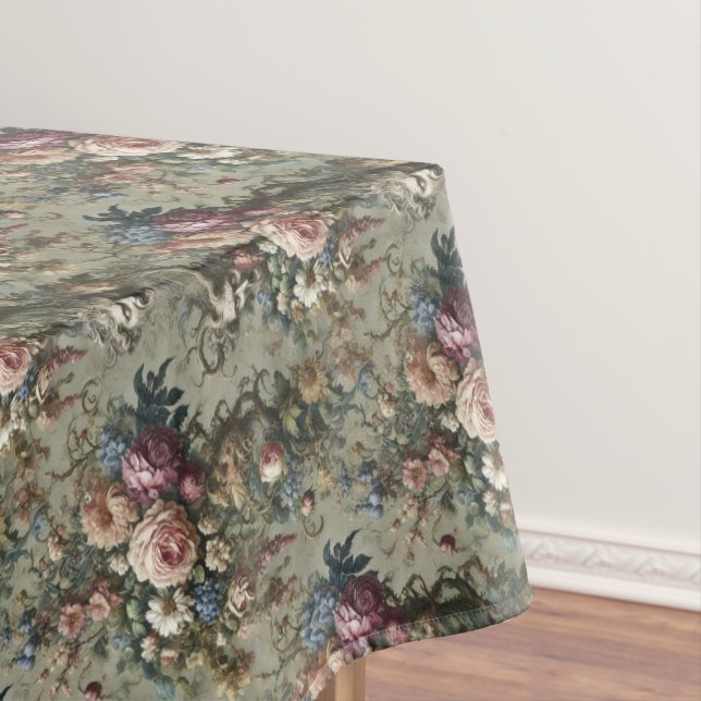 Nappe Spectres de bois - Motif moyen gothique (In Situ)