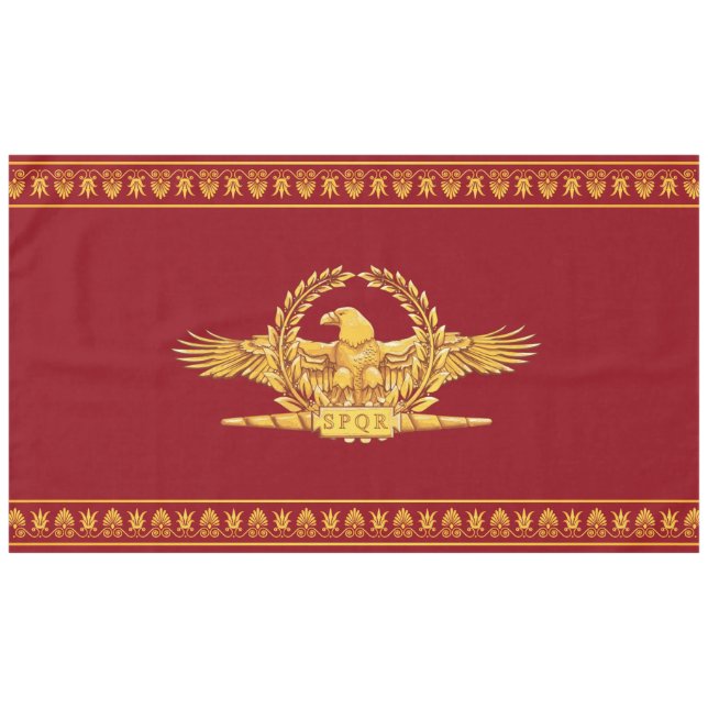 Nappe SPQR romain impérial Eagle (Devant (Horizontal))