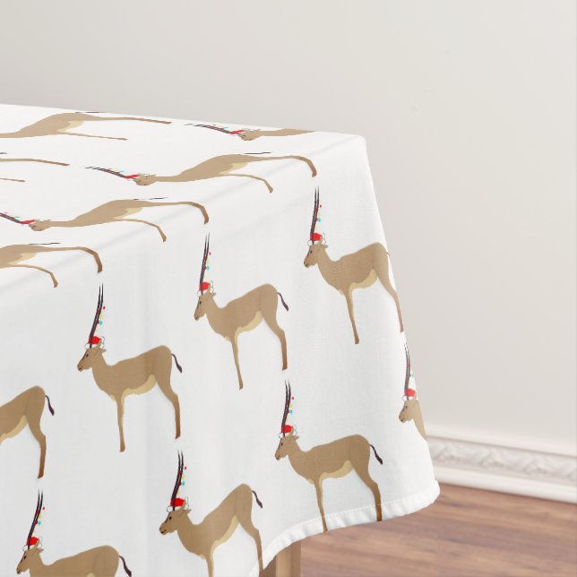 Nappe Springbok de Noël (In Situ)