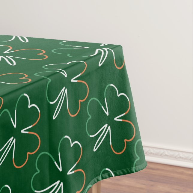 Nappe St Patrick Shamrock Irlande Irlande Irlande Clover (In Situ)
