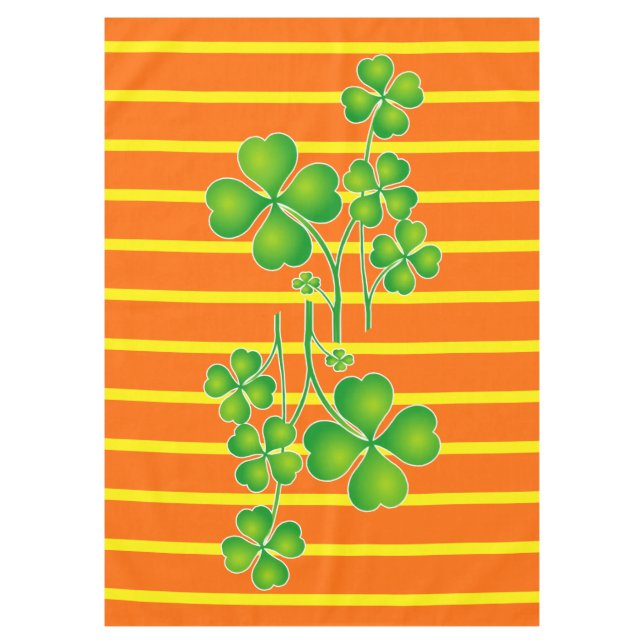 Nappe St. Patrick's Day Clover / Shamrocks + vos idées (Devant)