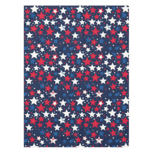 Nappe Starry Splendor : Rouge, Blanc et Bleu