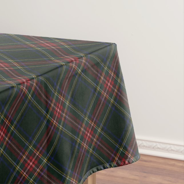 Nappe Stewart Black Modern Scottish Tartan (In Situ)