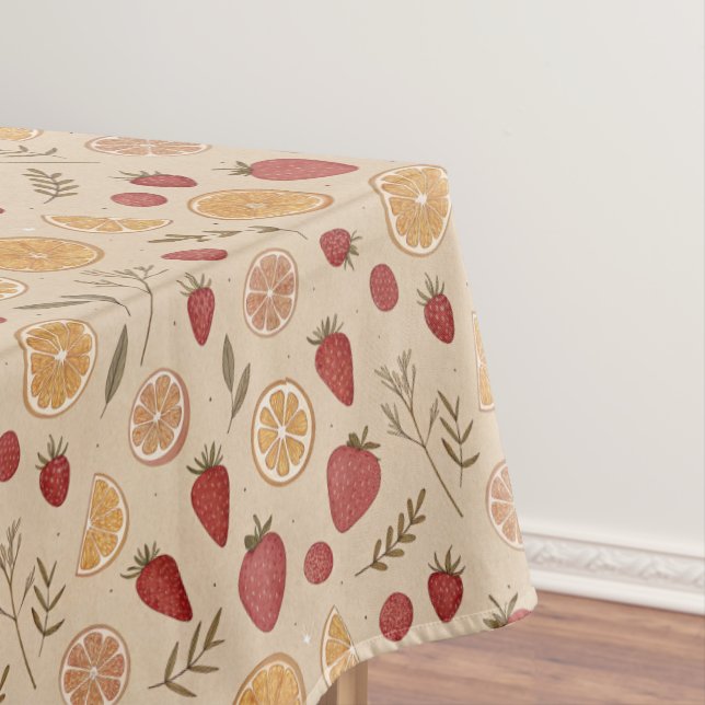 Nappe Strawberry Lemon Pattern (In Situ)