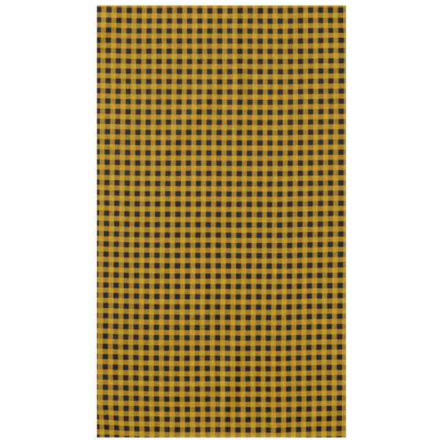 Nappe Style Bûcheron - tissu jaune + vos idées (Devant)
