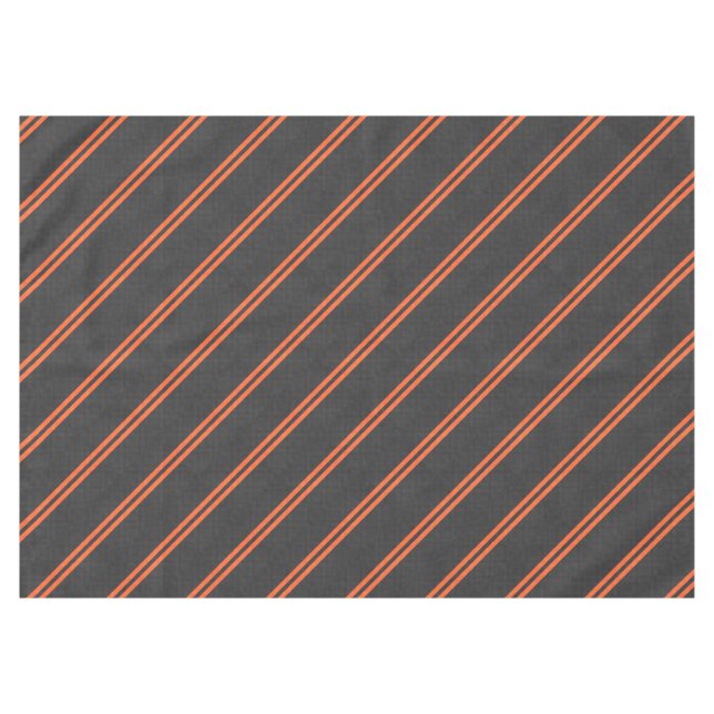 Nappe Style Carbone d'impression d'accents orange sporti (Devant (Horizontal))