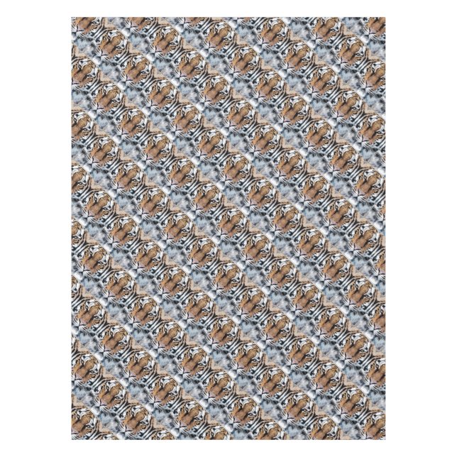 Nappe Style graphique Tiger Portrait (Devant)