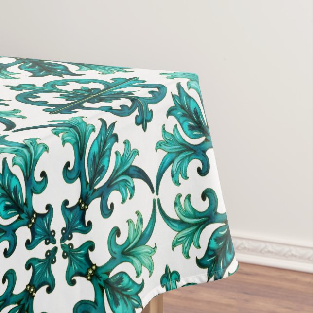 Nappe Style italien, mosaïque, vert (In Situ)