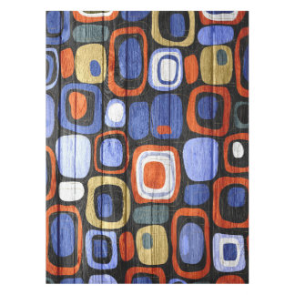 Nappe Style moderne Abstrait Pastel Bois