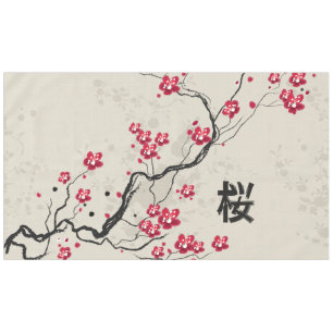 Nappe Style oriental Sakura Cherry Blossom Art