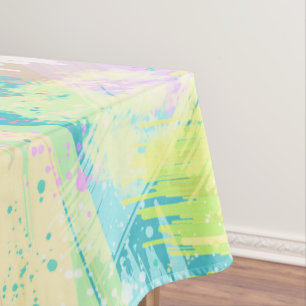 Nappe Stylish Pale Pastel Colours Abstract Art