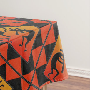 Nappe Sud-ouest dansant le motif de Kokopelli