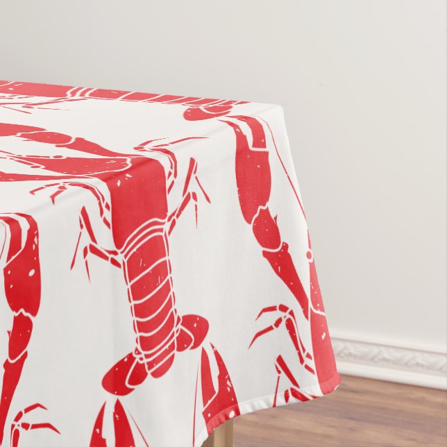 Nappe Summer Seafood Boil Famille Homard Party Custom (In Situ)