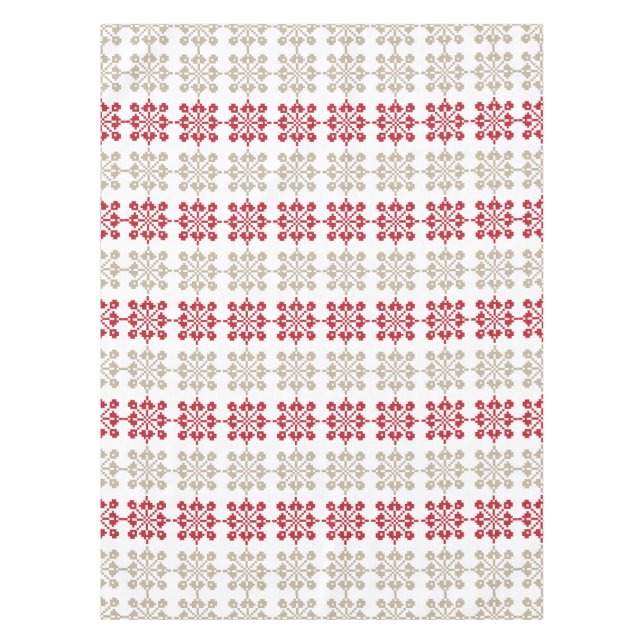 Nappe SUN traditionnel letton motif géométrique VI (Devant)