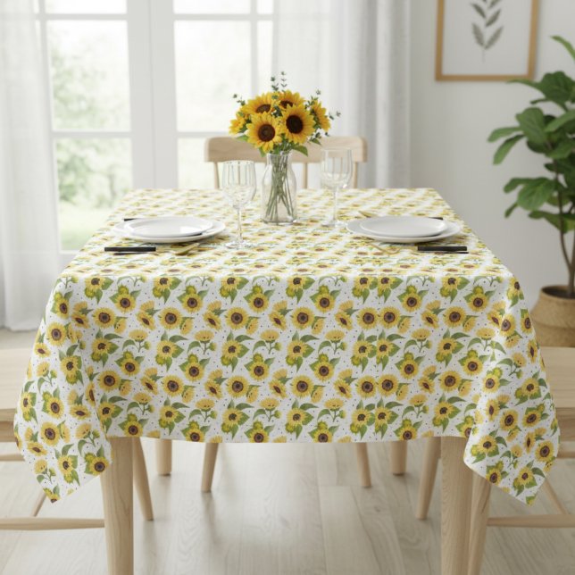 Nappe Sunflower Tablecloth (Créateur téléchargé)