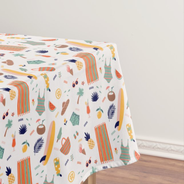 Nappe Sunny Beach Fun Motif (In Situ)