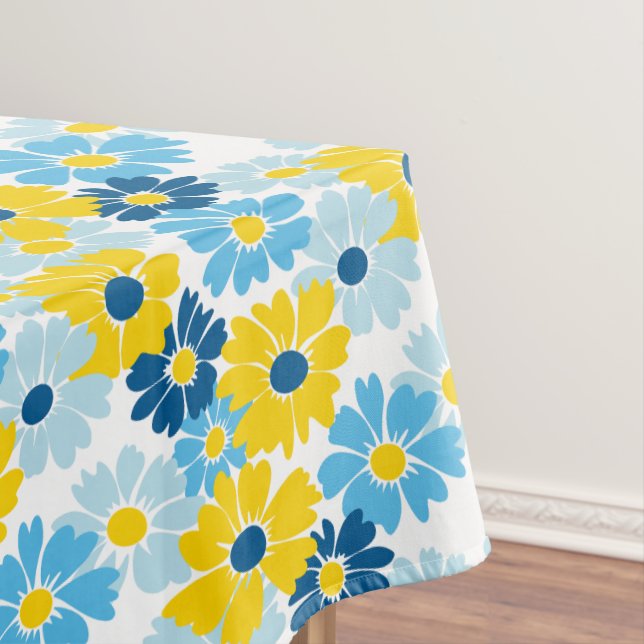 Nappe Sunshine Blue Sky Blooming Daisy (In Situ)