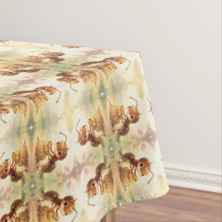 Nappe Sur les traces de l'or des fleurs.2