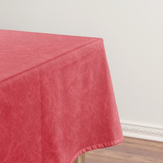 Nappe Surface texturée rouge avec un motif subtil tourbi (In Situ)