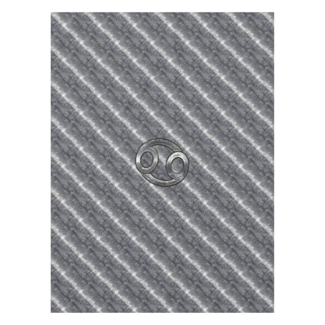 Nappe Symbole du cancer du zodiaque Style industriel (Devant)