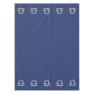 Nappe Symbole du Zodiaque de Libra sur Camo numérique bl
