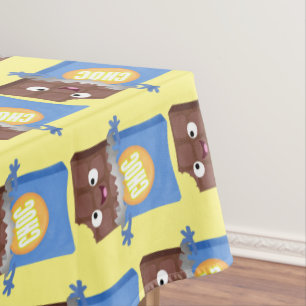 Nappe Sympa chocolat chocolat bonbon bar personnage de d