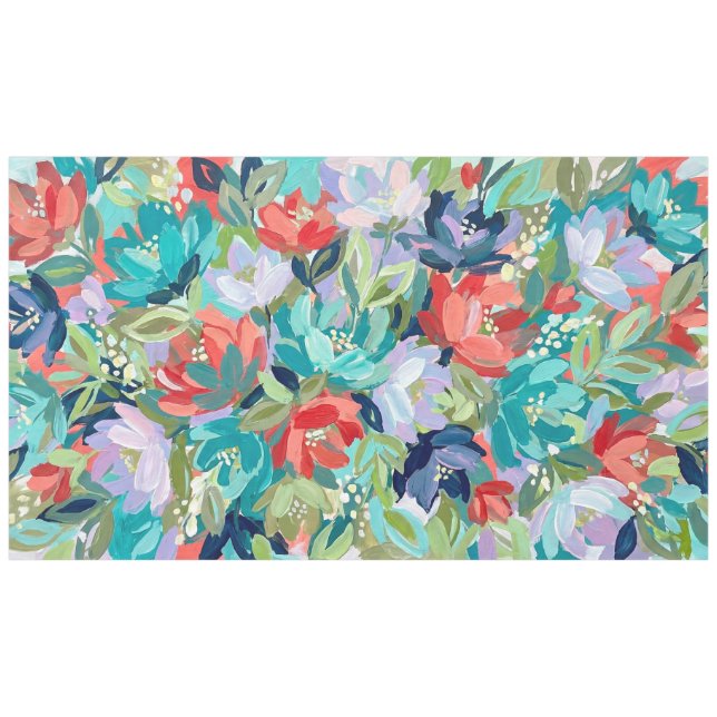 Nappe Symphonie de jardin vibrant (Devant (Horizontal))