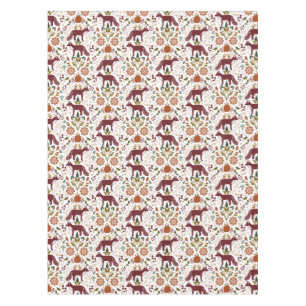 Nappe Table d'art populaire Renard Rouge Récolte d'aut