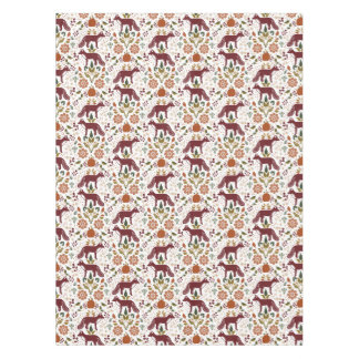 Nappe Table d'art populaire Renard Rouge | Récolte d'aut