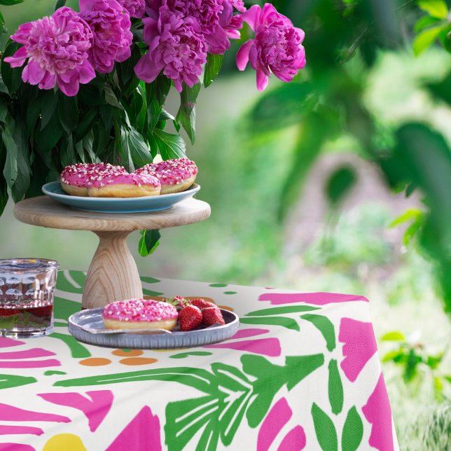 Nappe Table de fête magique remplie de fleurs (Créateur téléchargé)
