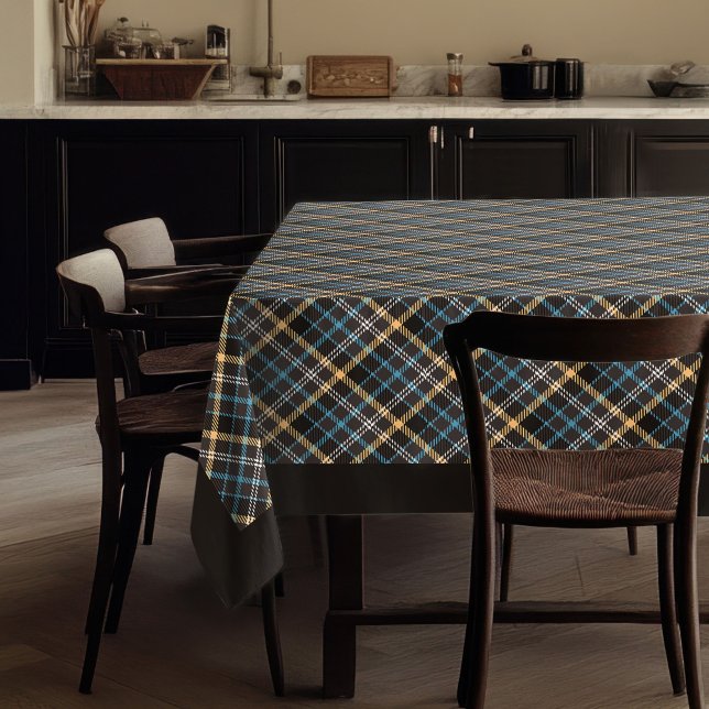 Nappe Table Rustique Plaid - Cadeau pour style Cabine (Rustic Plaid Tablecloth – Gift for Cabin Style)