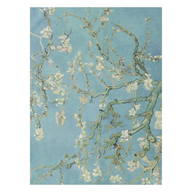 Nappe Tableau des fleurs d'amandes de Van Gogh (Devant)