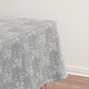Nappe TABLECLOTH EN COTON LT-52x70, style FS 1 ARGENT BL
