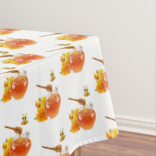 Nappe Tablecloth Honey Bee