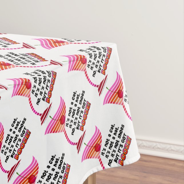 NAPPE TABLECLOTH - MAIS IL A BESOIN DE BOOZE ! (In Situ)