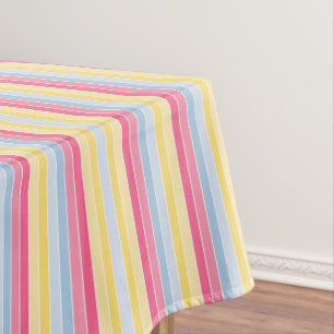 Nappe Tablecloth Pastel Stripe