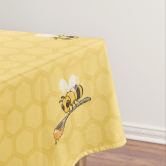 Nappe Tabouret Cuisine abeilles