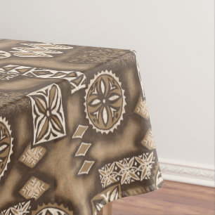 Nappe Tapa primitif hawaïen Warriian