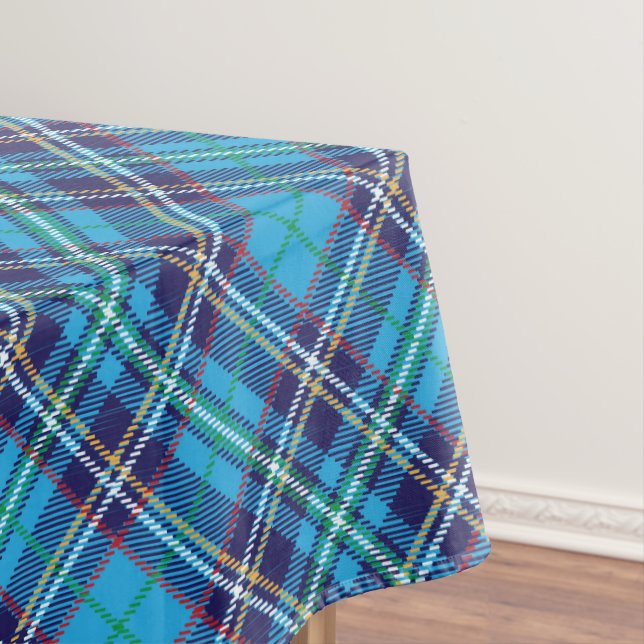 Nappe Tartan à carreaux bleus (In Situ)