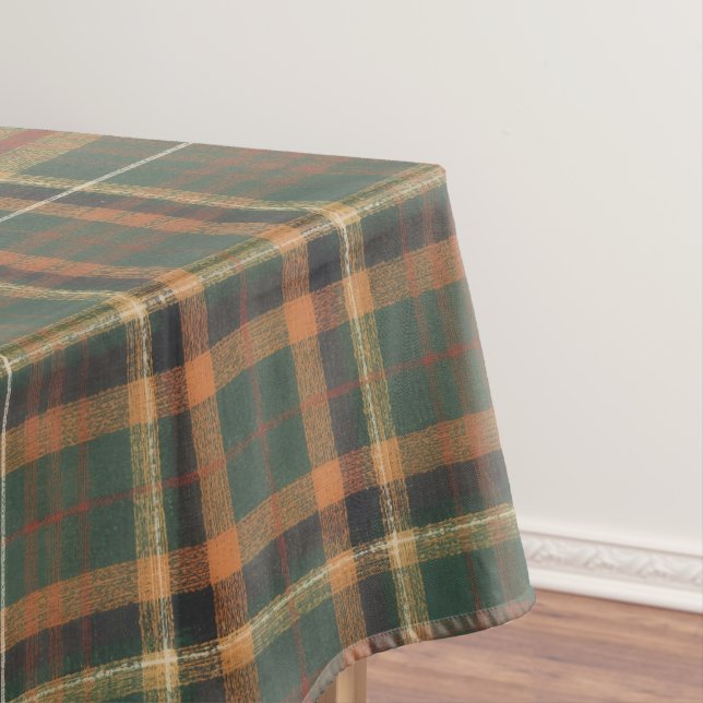 Nappe Tartan à carreaux de Noël vintage (In Situ)