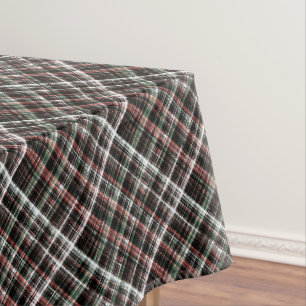 Nappe Tartan de Noël texturé. 
