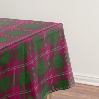 Nappe Tartan écossais de Crawford de clan