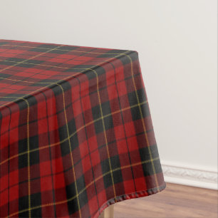 Nappe Tartan écossais de Wallace de clan