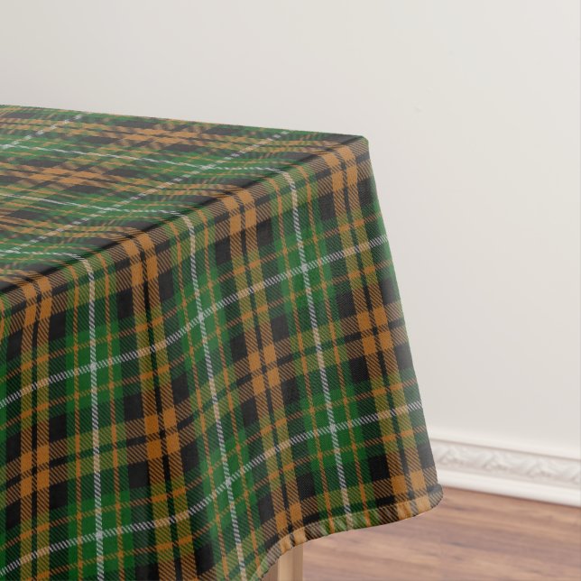 Nappe Tartan orange de chasse de Ramsay de clan écossais (In Situ)