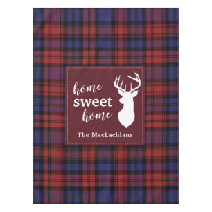 Nappe Tartan personnalisé de Noël MacLachlan